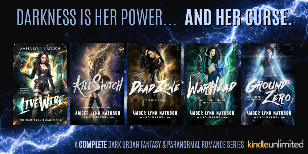 BookMojo - Front Page Panels - Amber Lynn Natusch - Blue-Eyed Bomb - 002